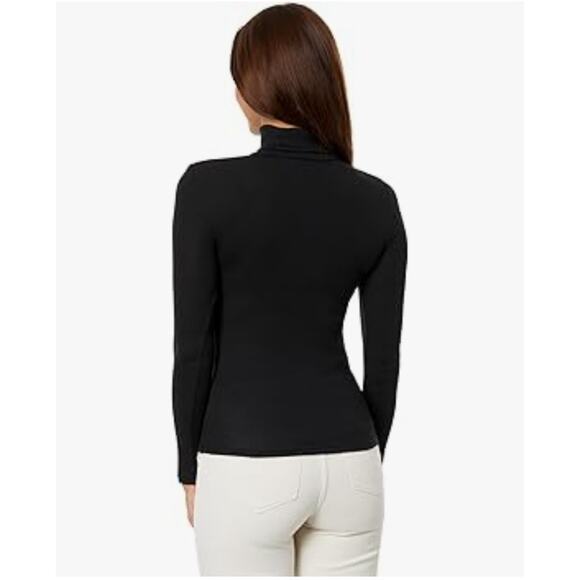 NWT Madewell Ribbed Black Turtleneck Size S - Picture 2 of 4